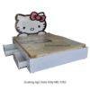 Giường ngủ cho bé Hello Kitty MS 1163 Giá bán= 6.800.000đ giảm còn= 5.800.000đ