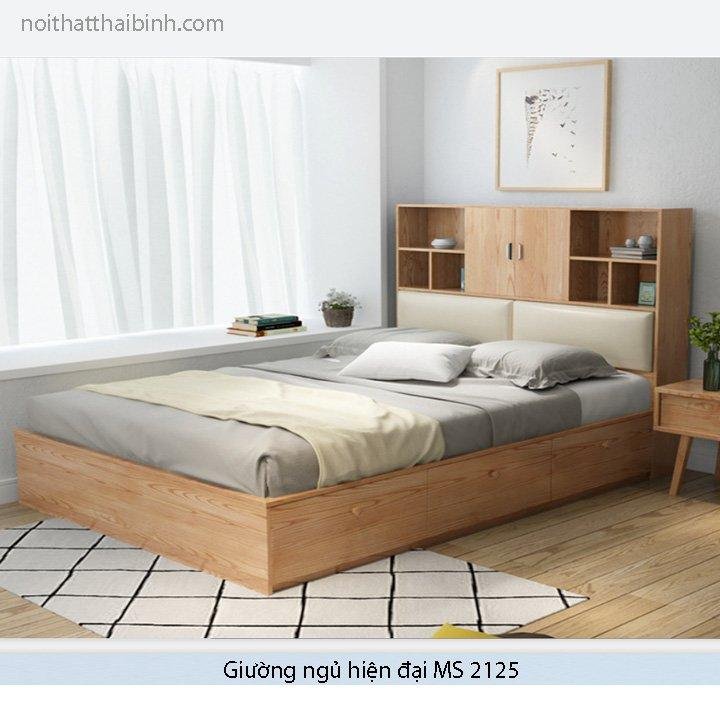 Giường ngủ hiện đại MS 2125 1 Giường ngủ hiện đại MS 2125