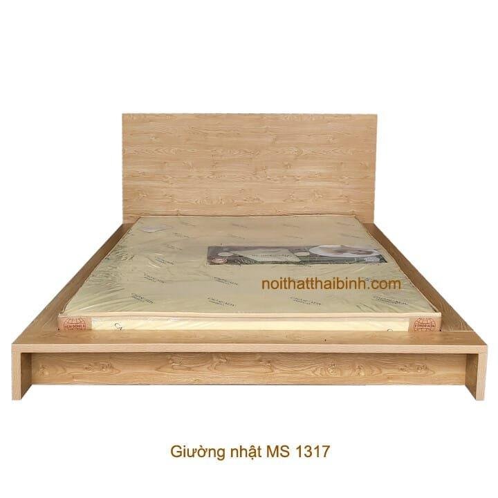 Giường kiểu nhật MS 1317 Giá bán= 6.000.000đ giảm còn= 5.000.000đ 1 Giường kiểu nhật MS 1317 Giá bán= 6.000.000đ giảm còn= 5.000.000đ