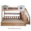 Giường tầng trẻ em gỗ sồi tự nhiên MS 1042 Giá bán = 18.500.000 đ 2 Giường tầng trẻ em gỗ sồi tự nhiên MS 1042 Giá bán = 18.500.000 đ