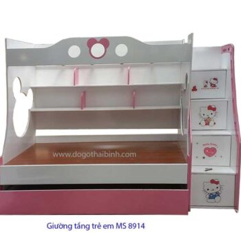 Giường tầng gỗ tự nhiên MS 3241