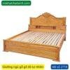 Giường gỗ gõ đỏ đẹp MS 2718