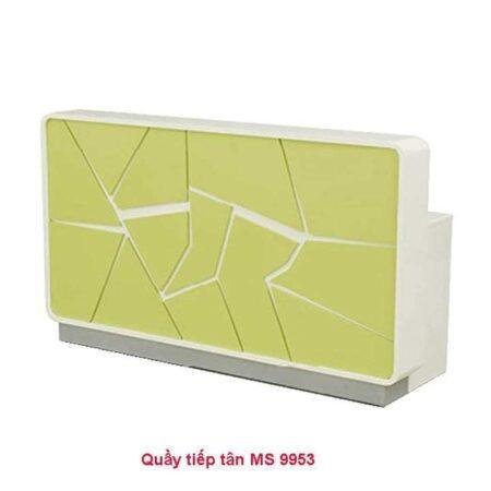 Quầy tiếp tân hiện đại MS 9953 Giá bán = 7.000.000 đ
