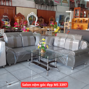 Sofa phòng khách hiện đại MS 3402 Salon nệm góc đẹp MS 3397