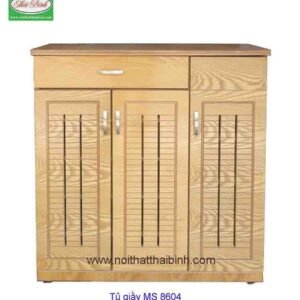 Tủ giầy vân gỗ sồi MS : 8604 Giá : 1m2 = 3.000.000
