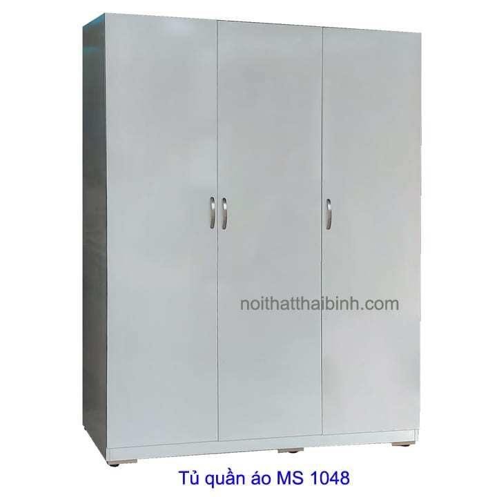 Tủ quần áo màu trắng MS 1048 Giá bán = 6.500.000 đ Tủ quần áo màu trắng MS 1048 Giá bán = 6.500.000 đ
