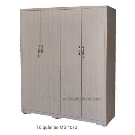 Tủ quần áo 4 cánh MS 1072 Giá bán = 6.500.000 đ