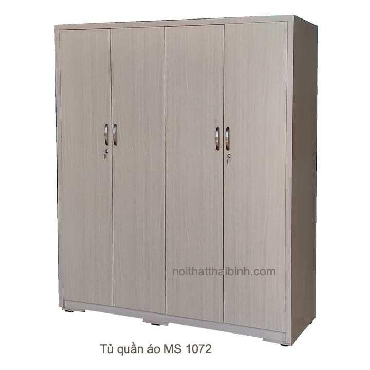 Tủ quần áo 4 cánh MS 1072 Giá bán = 6.500.000 đ 1 Tủ quần áo 4 cánh MS 1072 Giá bán = 6.500.000 đ
