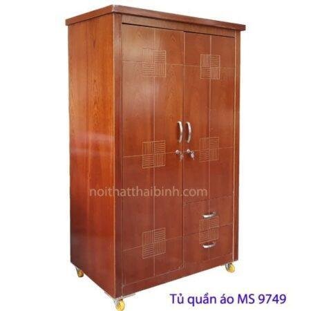 Tủ đựng quần áo nhỏ đẹp MS 9749 Giá = 4.500.000 đ
