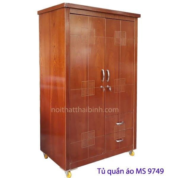 Tủ đựng quần áo nhỏ đẹp MS 9749 Giá = 4.500.000 đ 1 Tủ đựng quần áo nhỏ đẹp MS 9749 Giá = 4.500.000 đ