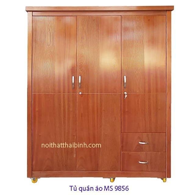 Tủ quần áo 3 cánh giá rẻ MS 9856 Giá 1m6 = 6.500.000 1 Tủ quần áo 3 cánh giá rẻ MS 9856 Giá 1m6 = 6.500.000