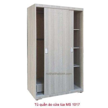 Tủ quần áo cửa lùa nhỏ MS 1017 Giá bán = 4.000.000 đ