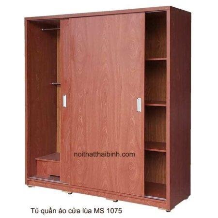Tủ quần áo cánh trượt đẹp cao cấp MS 1075 Giá bán= 8.000.000đ giảm còn= 7.000.000đ