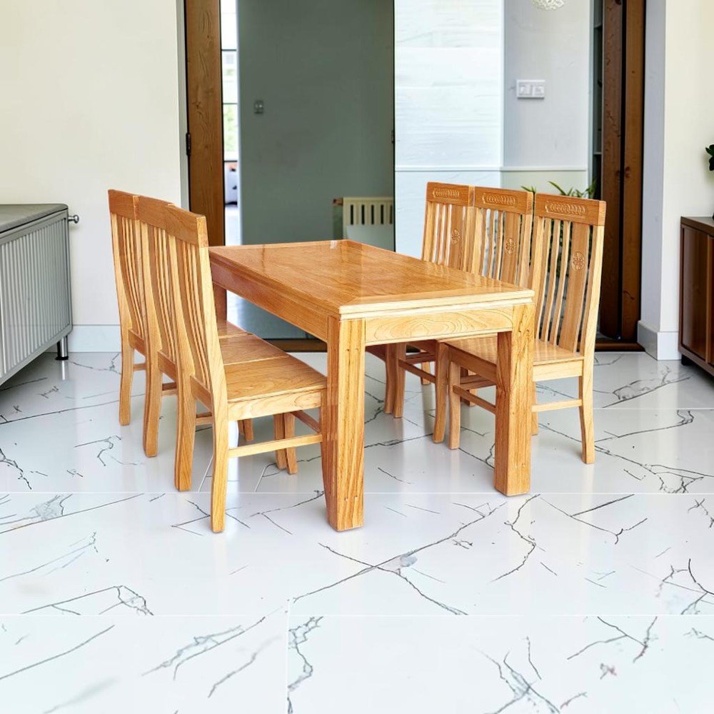 Bàn Ăn Gỗ Tự Nhiên: Bí Quyết Chọn Mua Chuẩn Thợ Mộc 30 Năm Kinh Nghiệm Bàn ăn gỗ óc chó