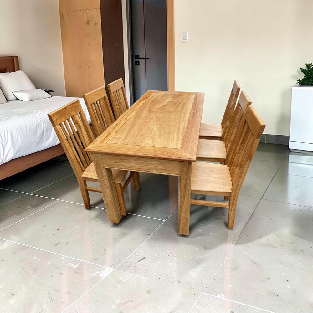 Bàn Ăn Gỗ Tự Nhiên: Bí Quyết Chọn Mua Chuẩn Thợ Mộc 30 Năm Kinh Nghiệm Bàn ăn gỗ sồi