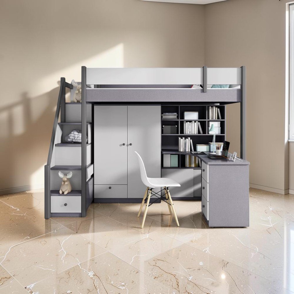 Giường 2 tầng gỗ tự nhiên