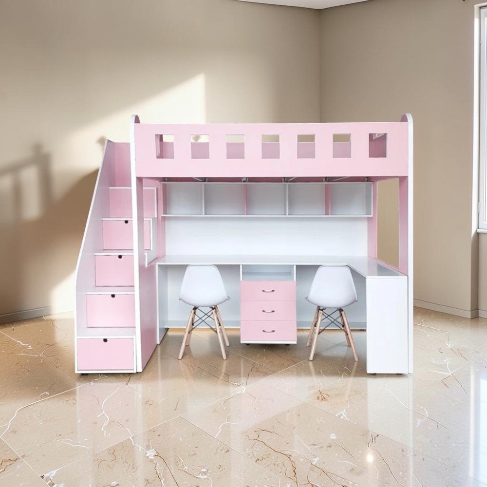 Giường 2 tầng gỗ tự nhiên