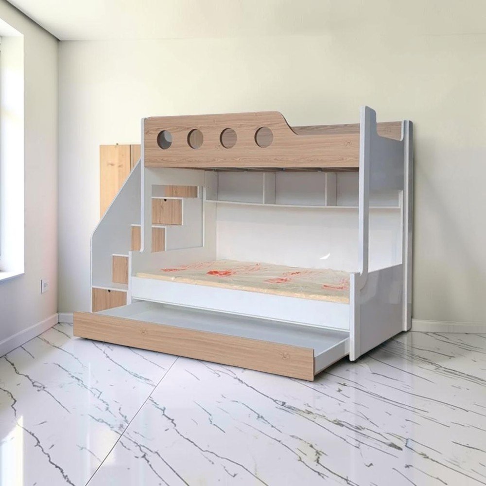 Mẫu giường tầng gỗ đẹp