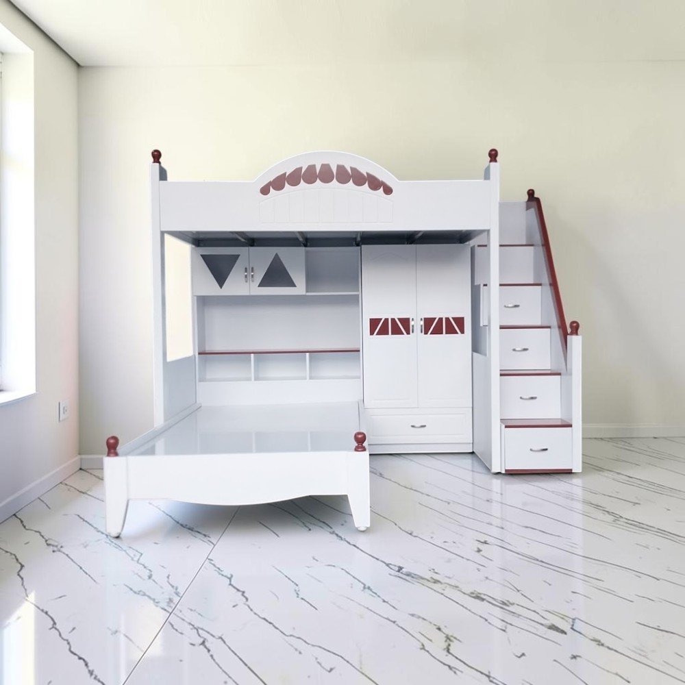 Mẫu giường tầng gỗ đẹp