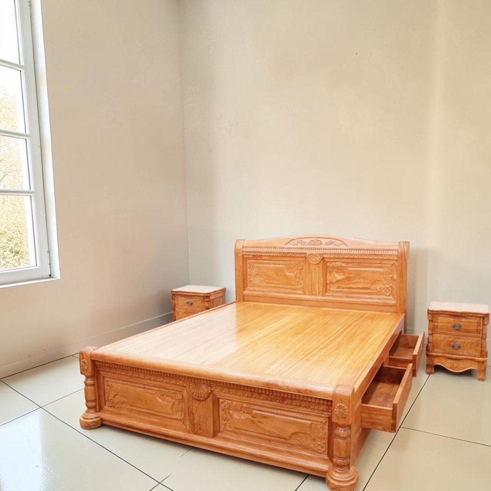 Mẫu giường ngủ hiện đại đơn giản