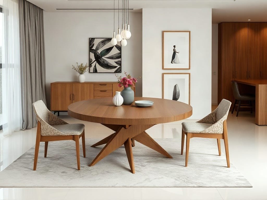 Khám Phá 5 Tác Dụng Đặc Biệt Của Bàn Ăn Thông Minh Bàn ăn thông minh thanh lịch với các phần mô-đun trong không gian gia đình Việt Nam