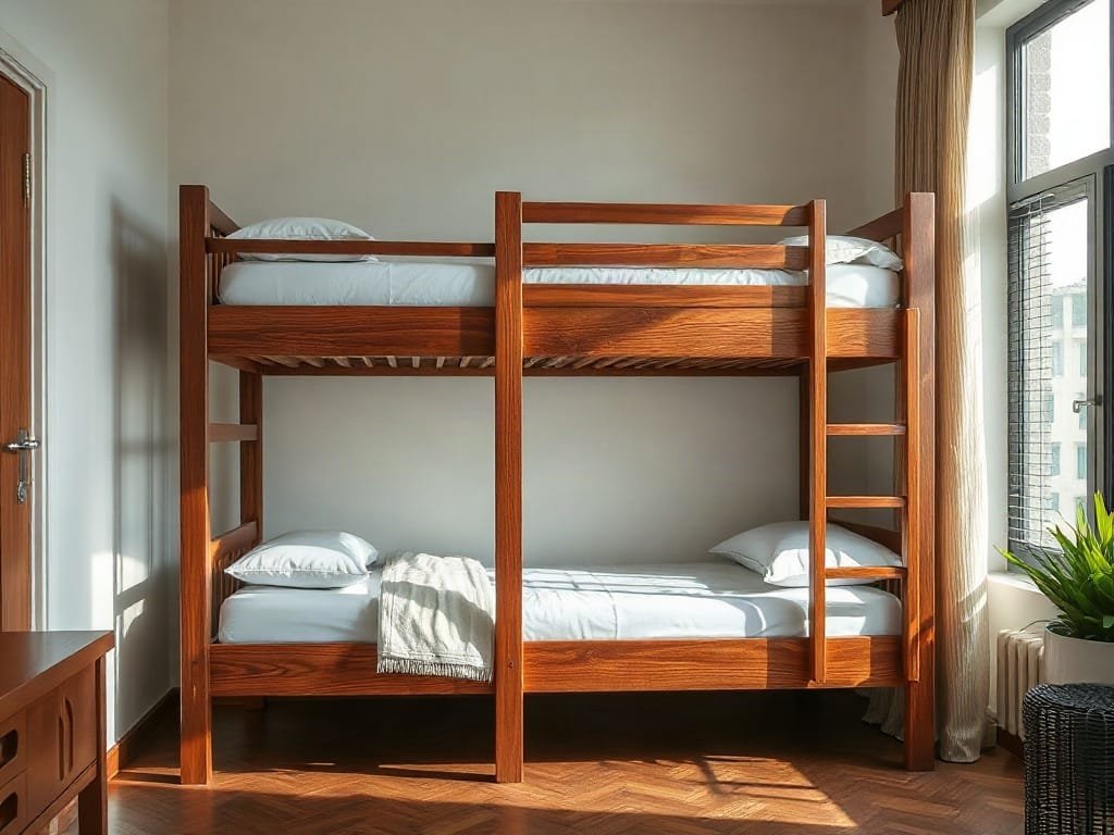 Hướng dẫn chọn giường tầng gỗ phù hợp cho mọi không gian sống gỗ hương: ứng dụng nội thất