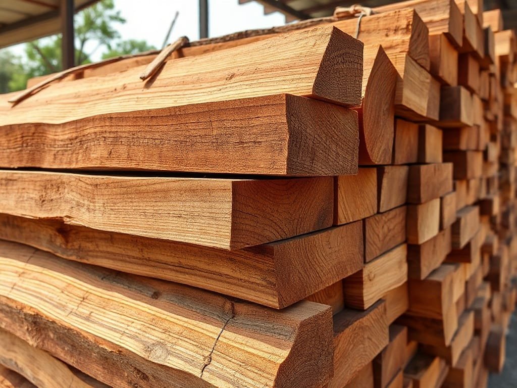 Gỗ Hương Xám xẻ tấm thô lộ vân gỗ tự nhiên