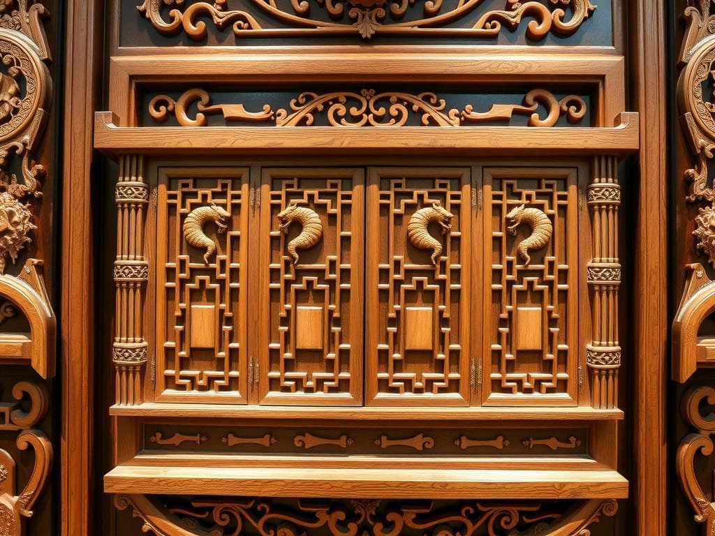 Chi tiết mối nối gỗ Xoan Đào.