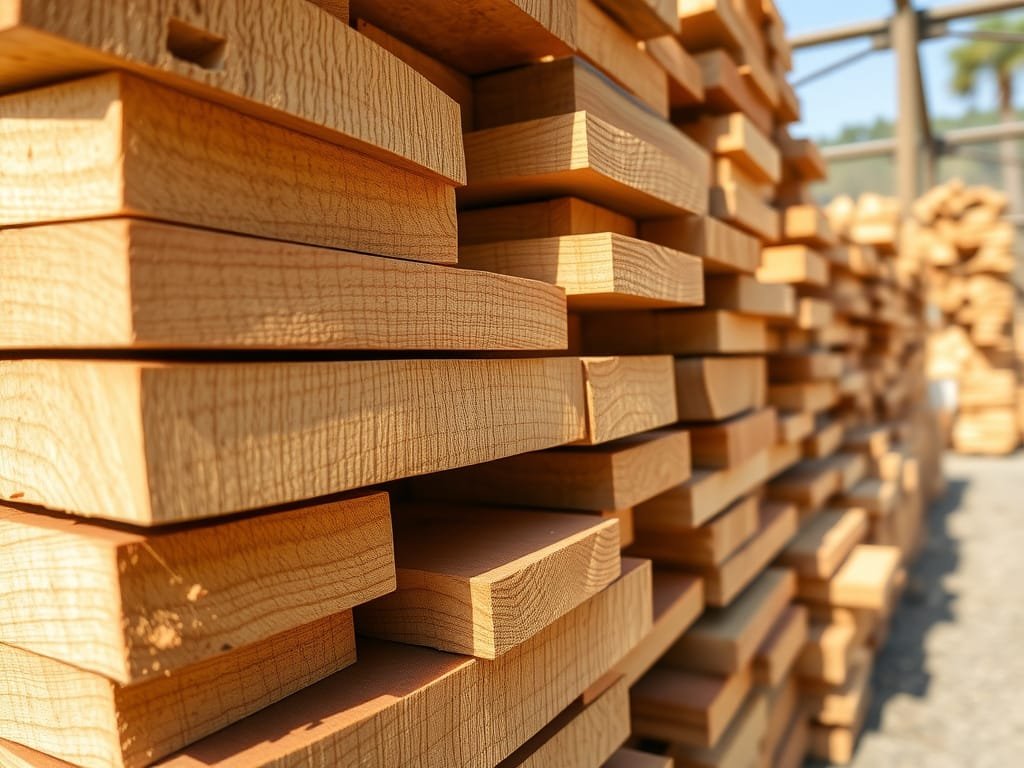 Gỗ Sồi là gì? Khám Phá Đặc Điểm và Ứng Dụng Nội Thất Gỗ Sồi Gỗ Sồi xẻ tấm thô lộ vân gỗ tự nhiên