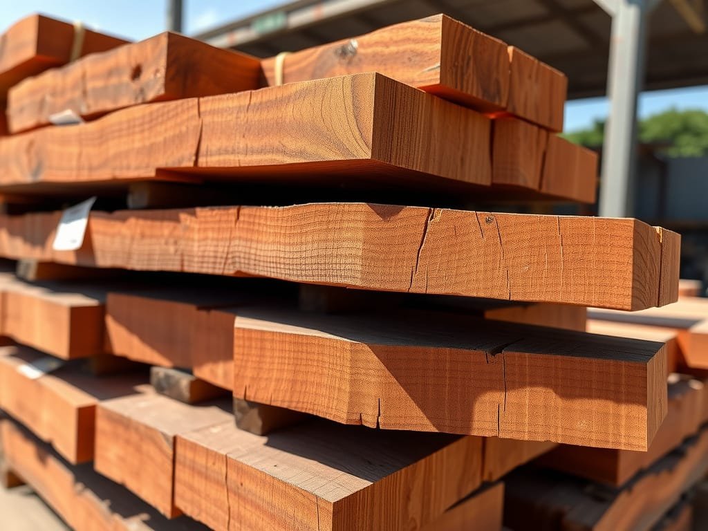 Gỗ Hương xẻ tấm thô lộ vân gỗ tự nhiên