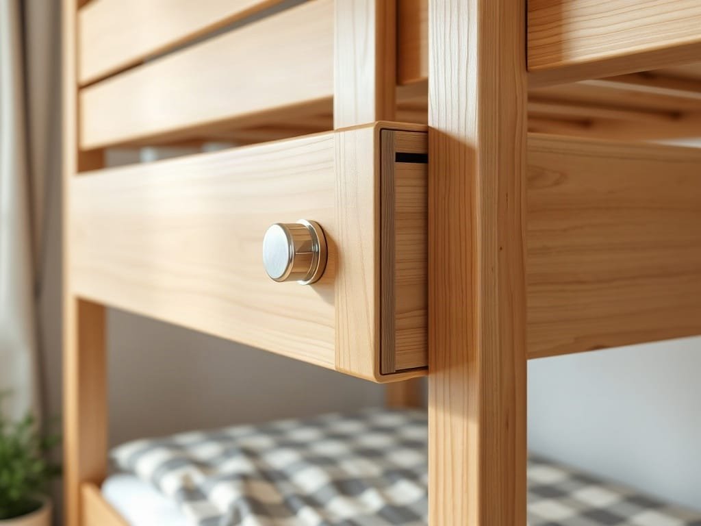 5 Bước Lắp Ráp Giường Tầng Nhanh Chóng và Tiện Lợi Nhất Kinh nghiệm chọn giường tầng: chi tiết phụ kiện