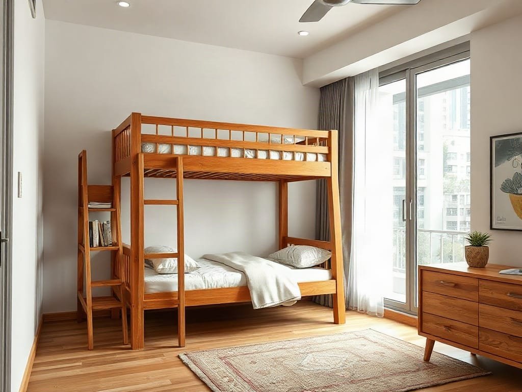 Kinh nghiệm chọn giường tầng: hợp không gian
