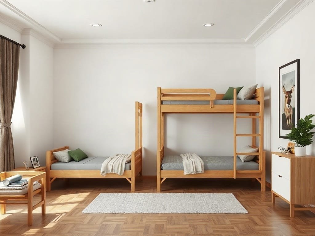 Kinh nghiệm chọn giường tầng: so sánh kích thước
