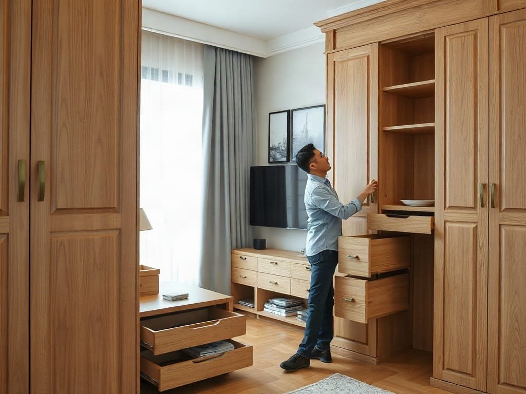Khám Phá Bộ Phòng Ngủ Thiết Kế Hiện Đại Sang Trọng Cho Gia Đình Việt Kinh nghiệm chọn nội thất gỗ: kiểm tra kết cấu