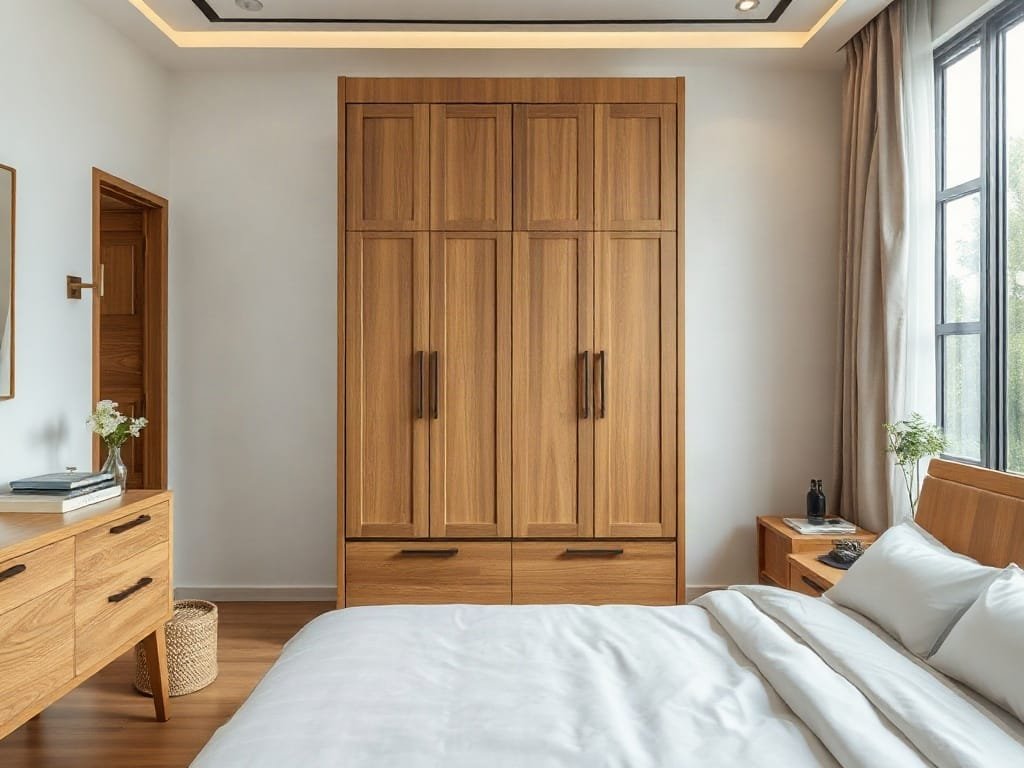 Kinh nghiệm chọn tủ quần áo: hợp không gian