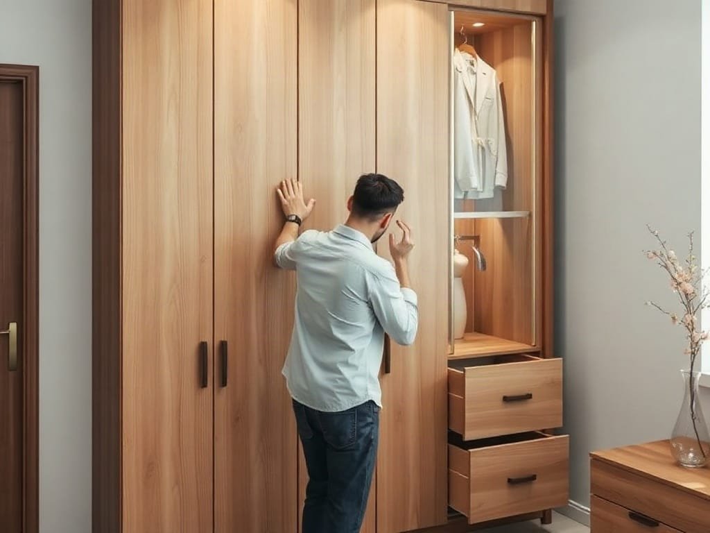 Những Sai Lầm Khi Chọn Mua Tủ Quần Áo Mà Bạn Cần Tránh Ngay Kinh nghiệm chọn tủ quần áo: kiểm tra kết cấu