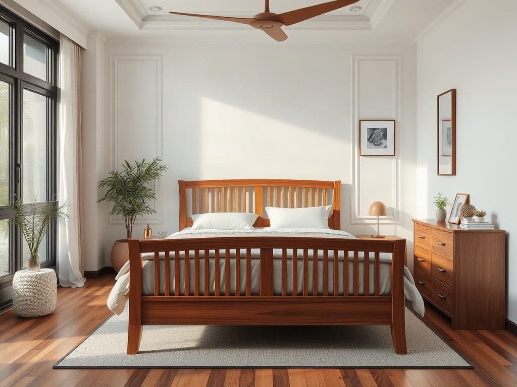 5 Mẹo Kê Giường Gỗ Hợp Phong Thủy Chuẩn Chuyên Gia Khuyên Dùng Phong thủy giường ngủ: bố cục hài hòa