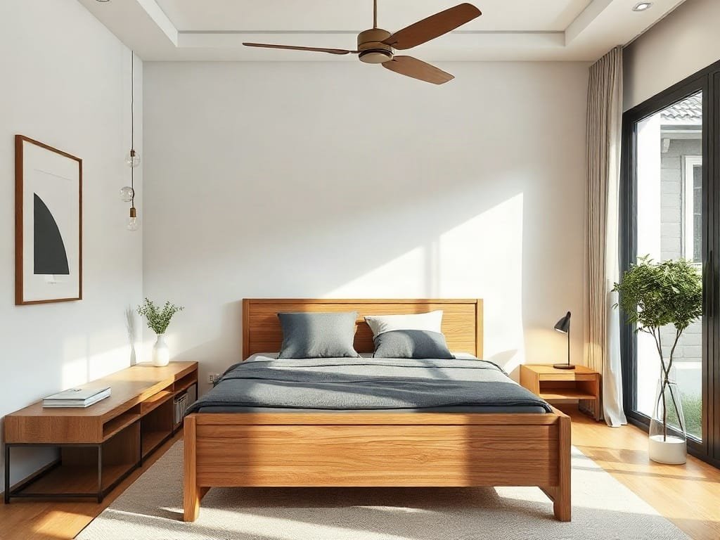 Phong thủy giường ngủ: bố cục hài hòa