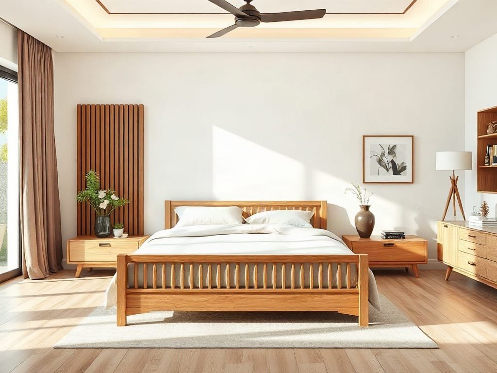 Phong thủy giường ngủ: không gian thông thoáng