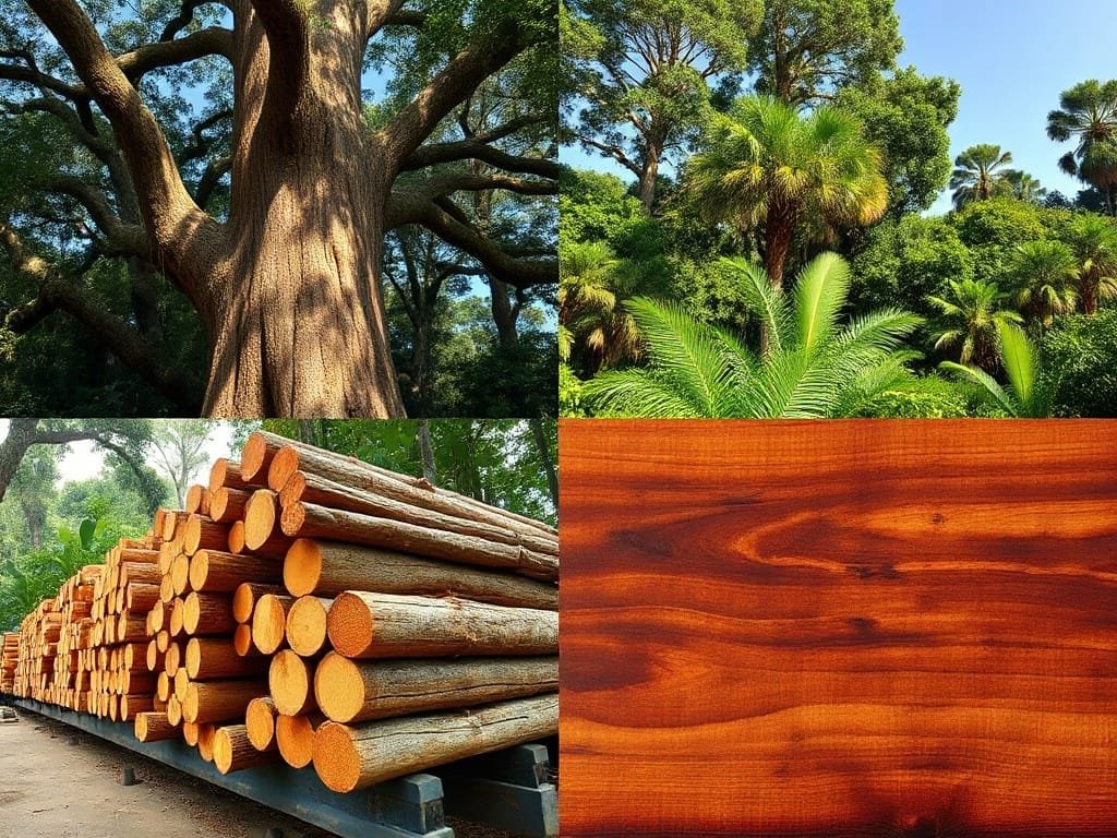 Quy trình gỗ Hương Xám: từ cây rừng đến tấm gỗ hoàn thiện