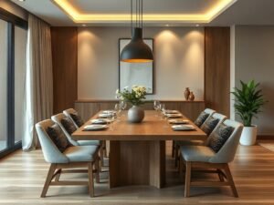 Khám Phá 7 Cảm Hứng Thiết Kế Bàn Ăn Gia Đình Ấn Tượng