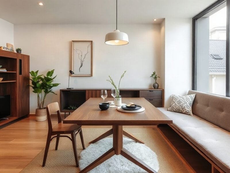 Khám Phá 6 Phong Cách Bàn Ăn Nhật Bản Tối Giản Cho Không Gian Sống Hiện Đại