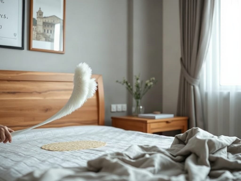 6 Bước xử lý giường gỗ bị mối mọt hiệu quả tại nhà Bảo dưỡng giường ngủ: lau bụi định kỳ