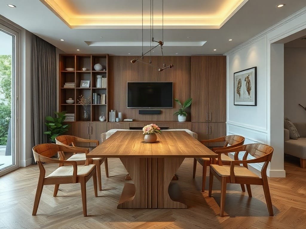Kinh nghiệm chọn bàn ăn: hợp không gian