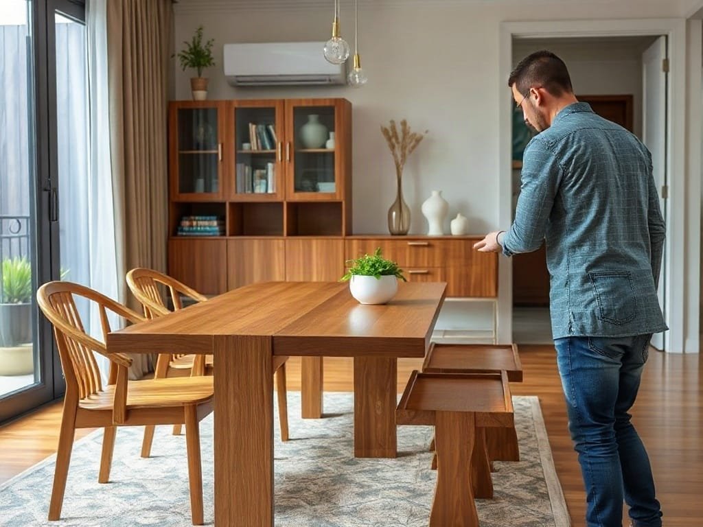 Kinh nghiệm chọn bàn ăn: kiểm tra kết cấu