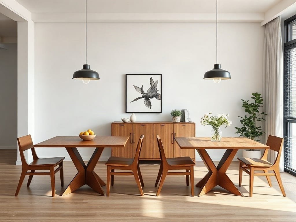 Kinh nghiệm chọn bàn ăn: so sánh kích thước