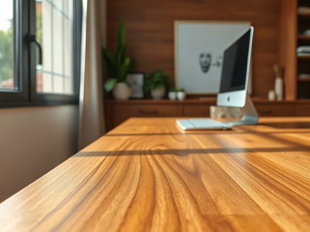 Kinh nghiệm chọn bàn làm việc: kiểm tra bề mặt