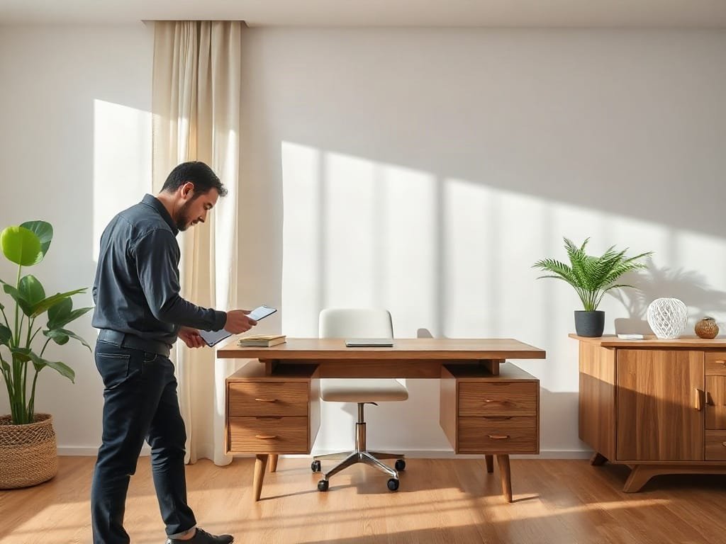 Kinh nghiệm chọn bàn làm việc: kiểm tra kết cấu