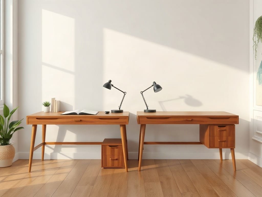 Kinh nghiệm chọn bàn làm việc: so sánh kích thước