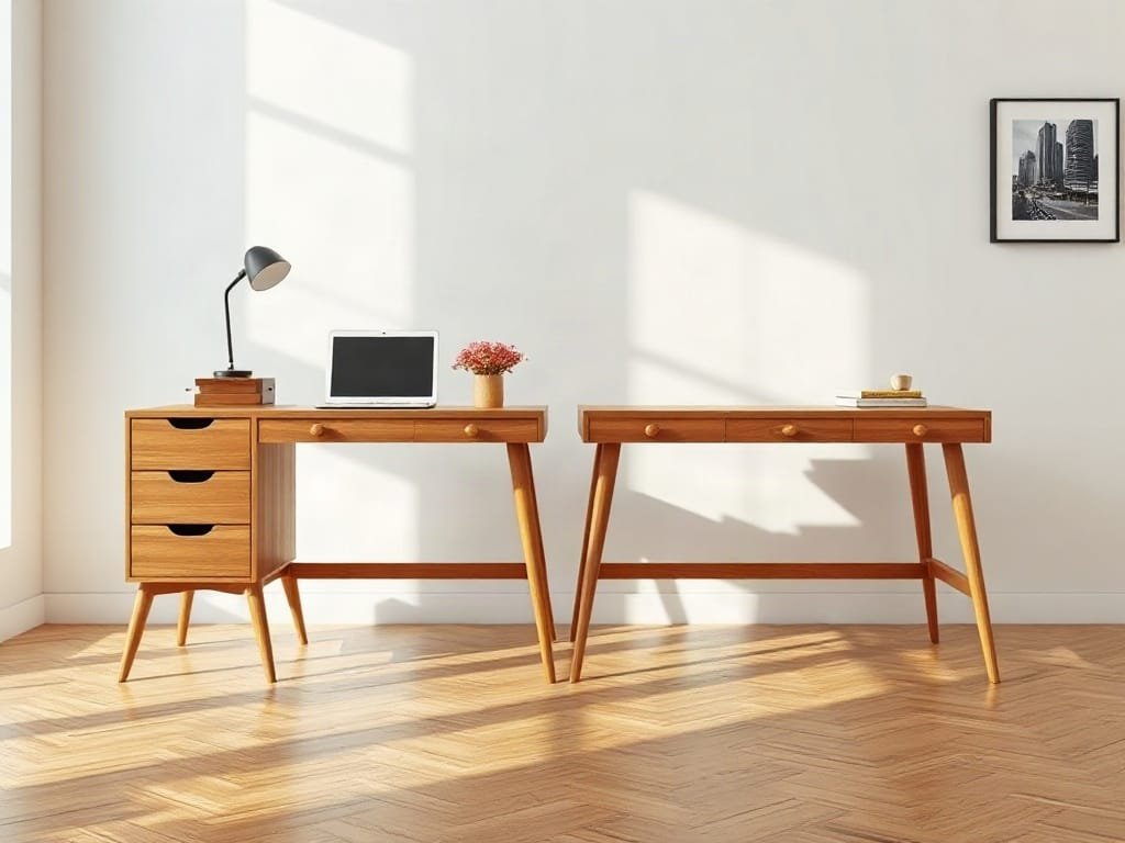 Kinh nghiệm chọn bàn làm việc: so sánh kích thước